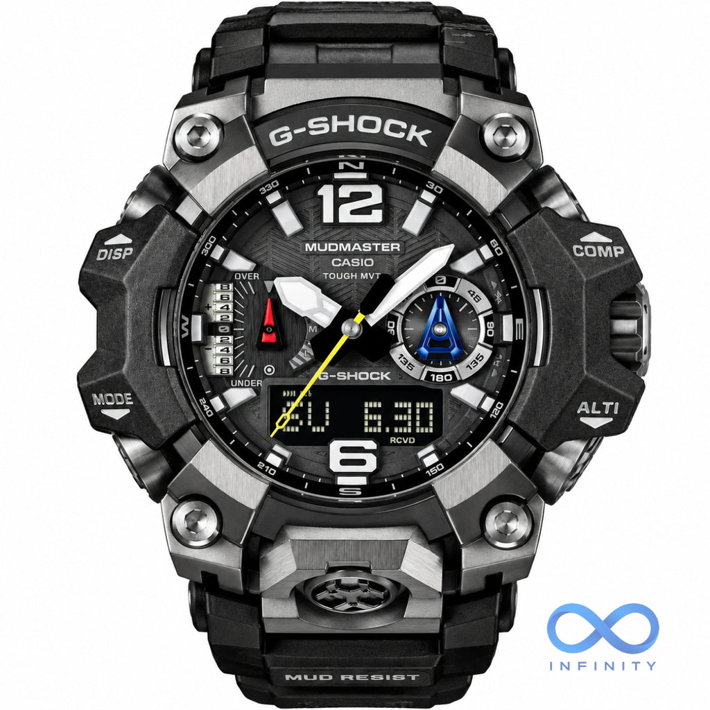 Rugged Black Adventure Watch – Premium Analog-Digital Edition