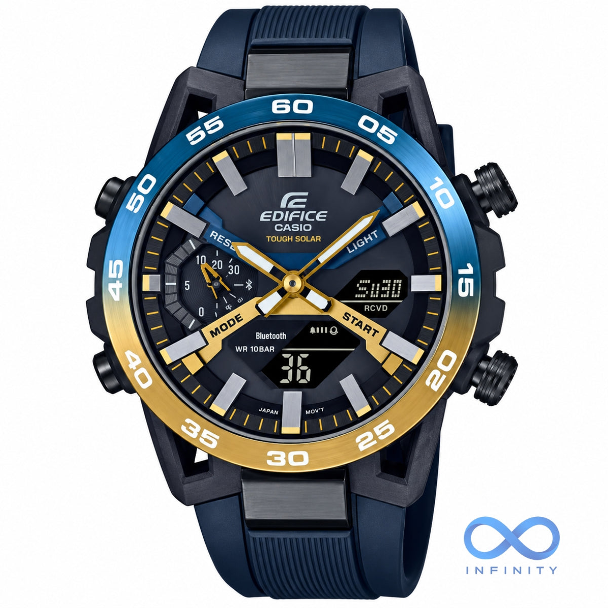 Premium Luxury Analog-Digital Watch
