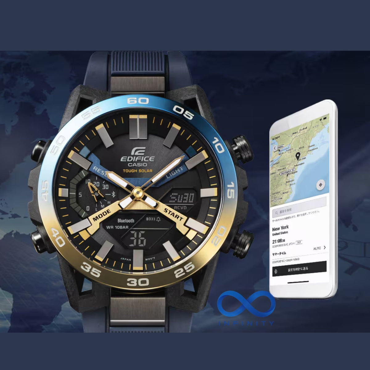 Premium Luxury Analog-Digital Watch