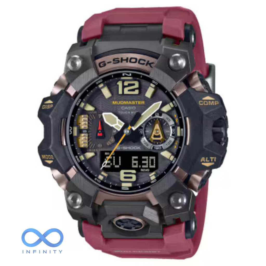 Rugged Red Adventure Watch – Premium Analog-Digital Edition